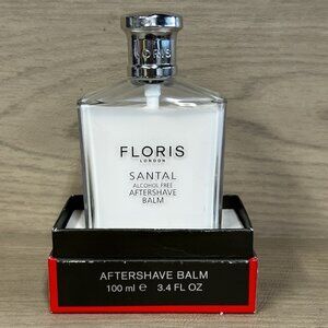 Floris London Santal Aftershave Balm in Bottle 100ml 3.4 fl oz Open Box